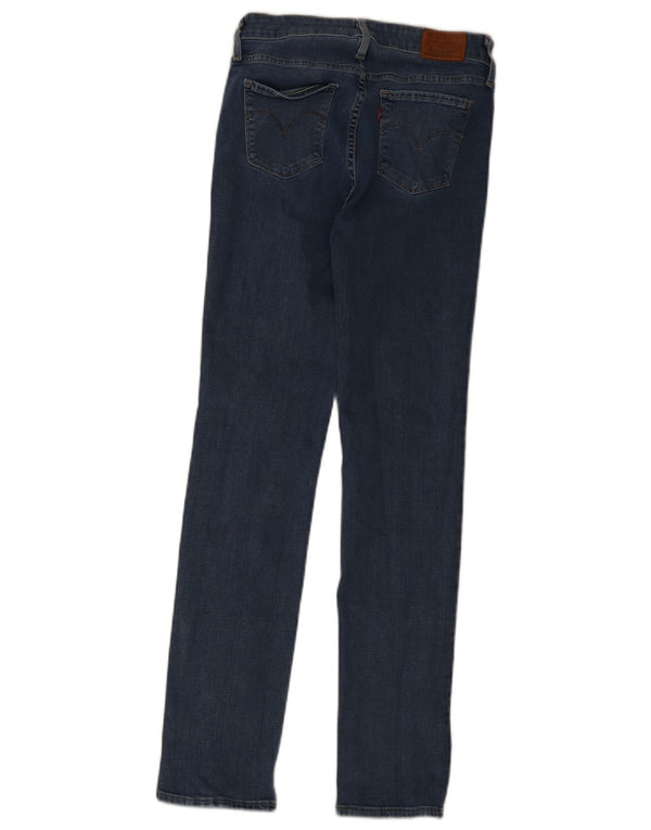 Женские узкие джинсы Levi's 712 W28 L32 синие, хлопок