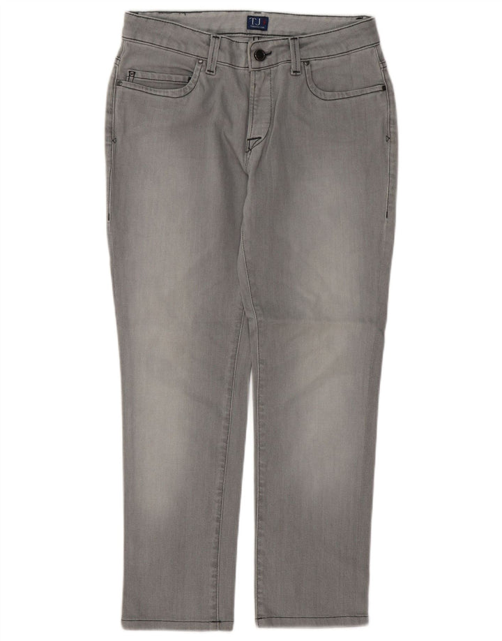 Женские узкие джинсы Trussardi W27 L27, серый хлопок