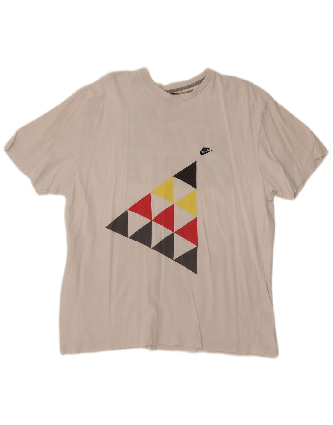 Мужская футболка с рисунком NIKE UK 45/47 XL, белый хлопок