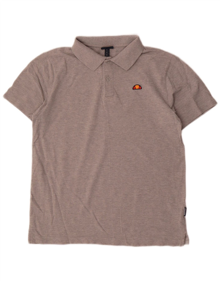 Женская рубашка-поло Ellesse UK 16, большая серая, хлопок