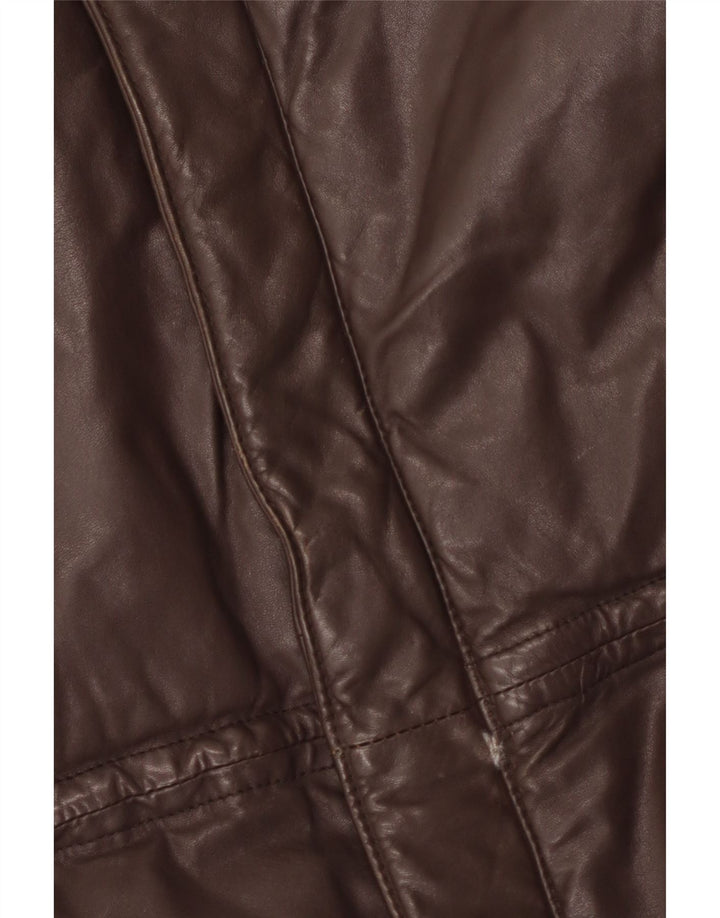 Мужская кожаная куртка Monpel IT 48 Medium Brown Leather