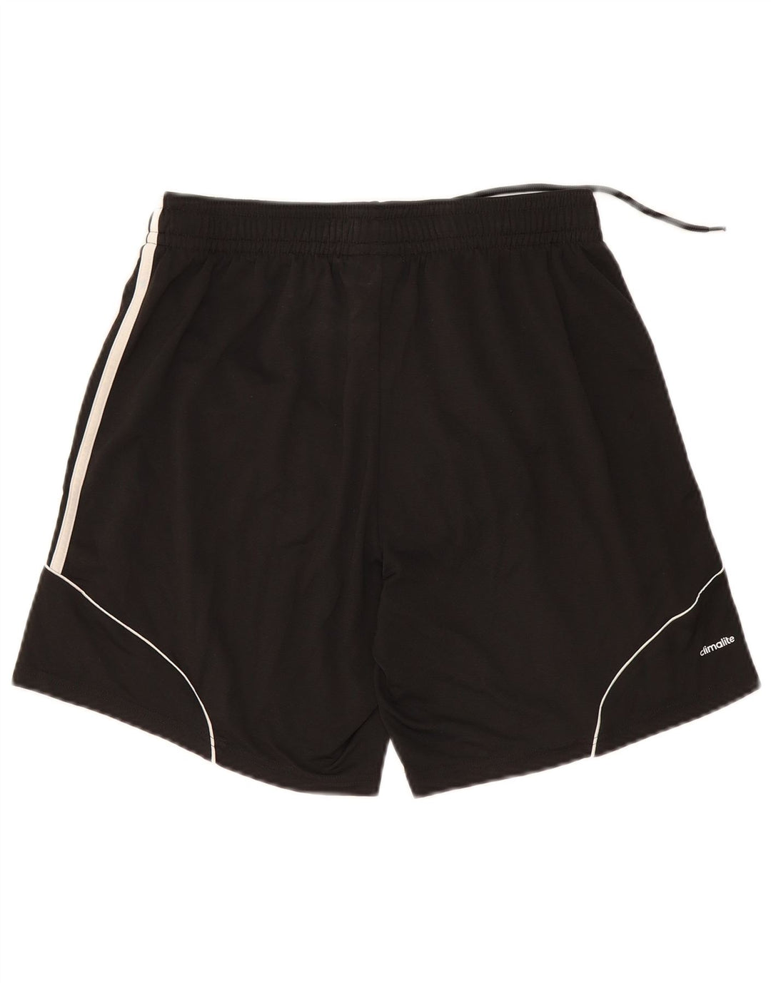 Мужские спортивные шорты Adidas Climalite, большие черные из полиэстера