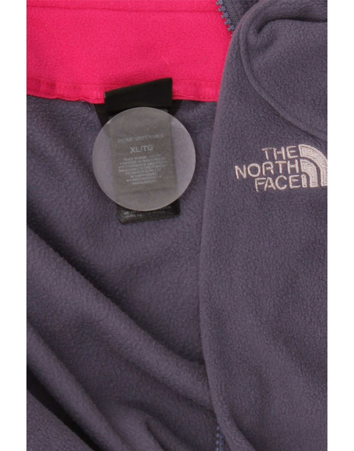 Женская флисовая куртка The North Face UK 18 XL, полиэстер фиолетового цвета