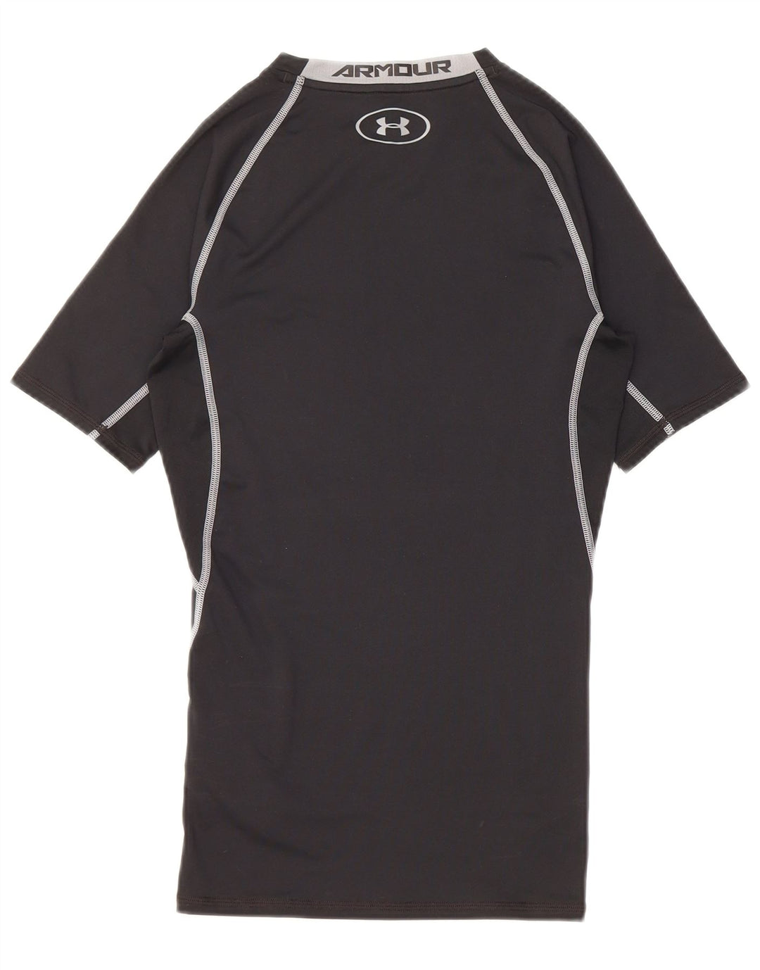 Женская футболка с рисунком Under Armour Top UK 8, маленький черный полиэстер
