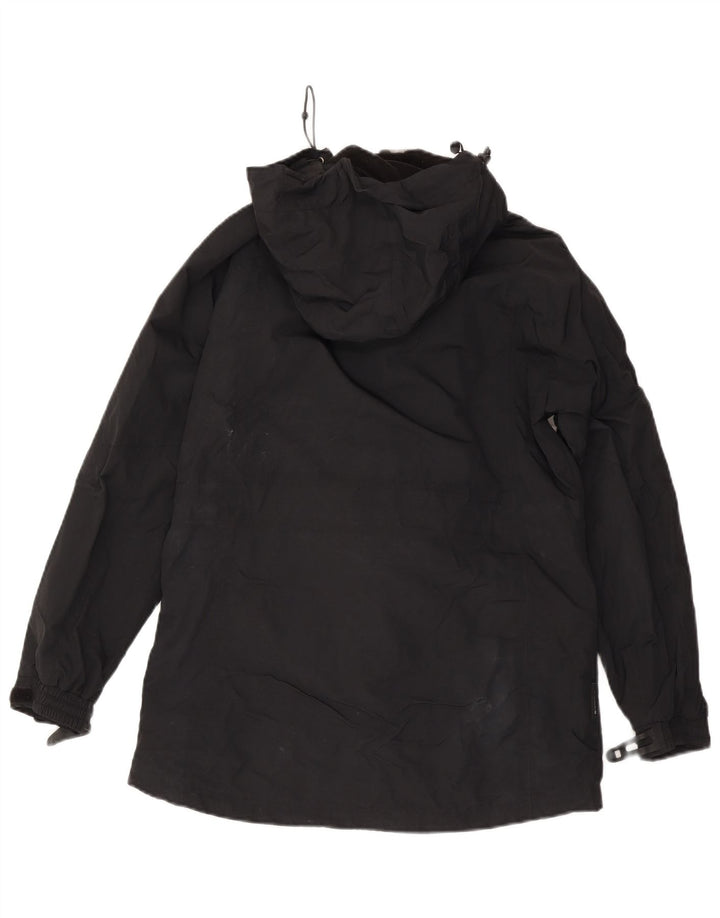 Женский плащ с капюшоном Mountain Warehouse UK 12, средний черный нейлон