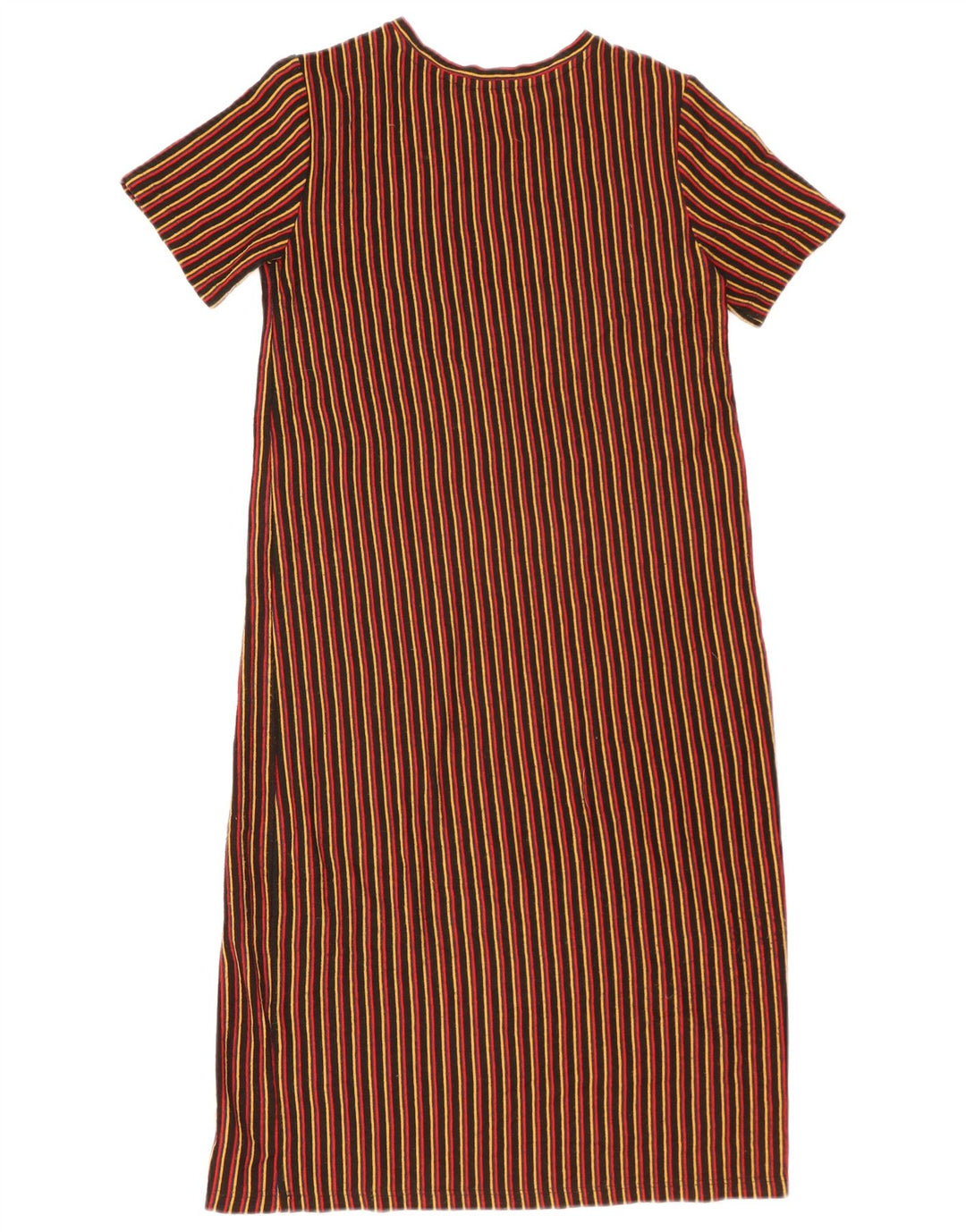 Женское платье прямого кроя Zara UK 10, маленькое, разноцветное в полоску