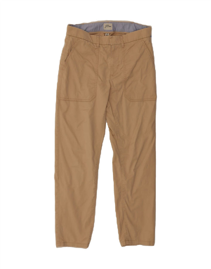 J. CREW Womens Straight Chino Trousers W25 L27 Beige Vintage J. Crew and Second-Hand J. Crew from Messina Hembry 
