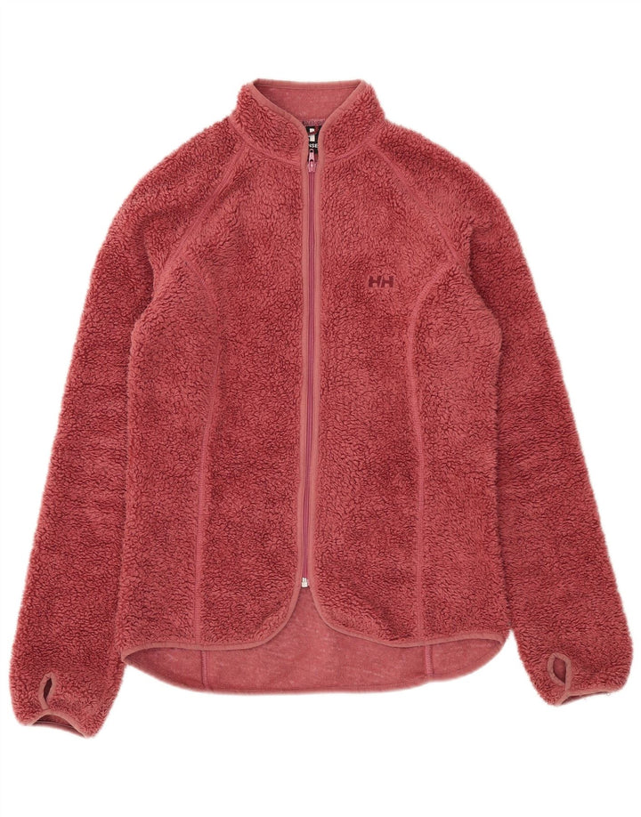 Женская флисовая куртка Helly Hansen UK 14, средний бордовый акрил
