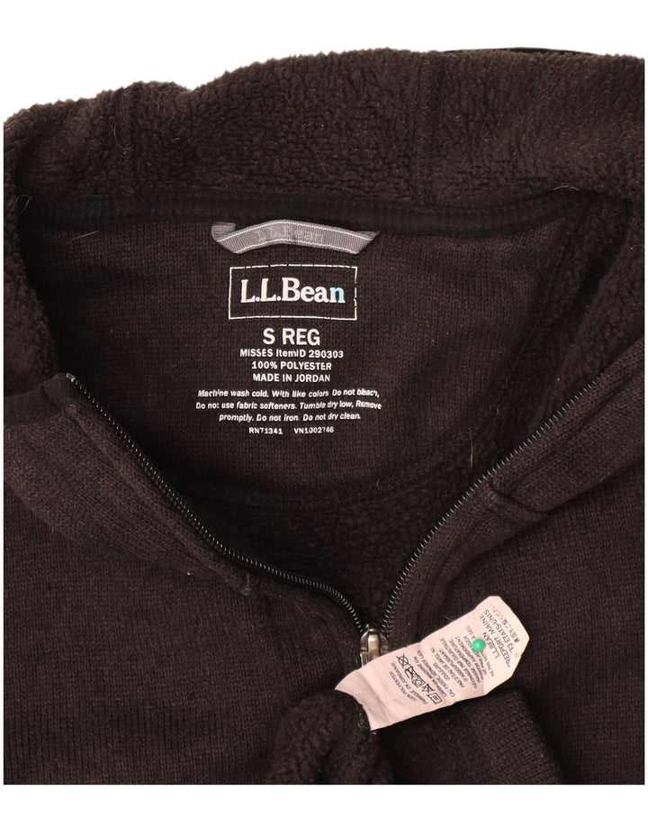 Женское пальто с капюшоном L.L.Bean UK 10, маленький серый полиэстер