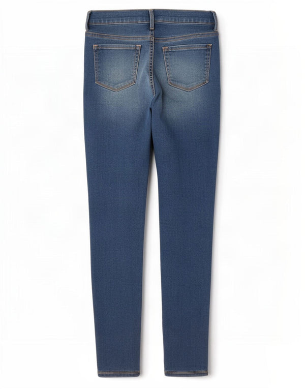 Джинсы скинни для девочек Gap 13–14 лет W25 L26, синий хлопок