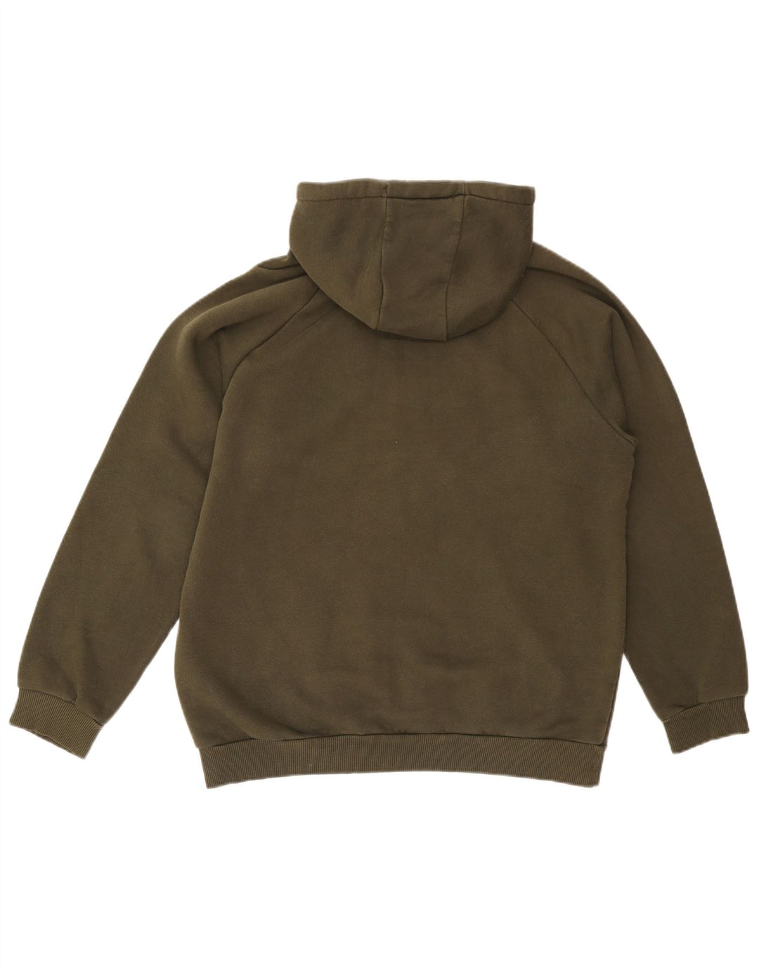 Мужской джемпер с капюшоном Adidas с рисунком, большой хлопок цвета хаки