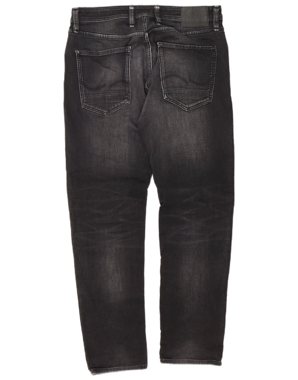 Мужские прямые джинсы Jack & Jones Mike W34 L32, серый хлопок