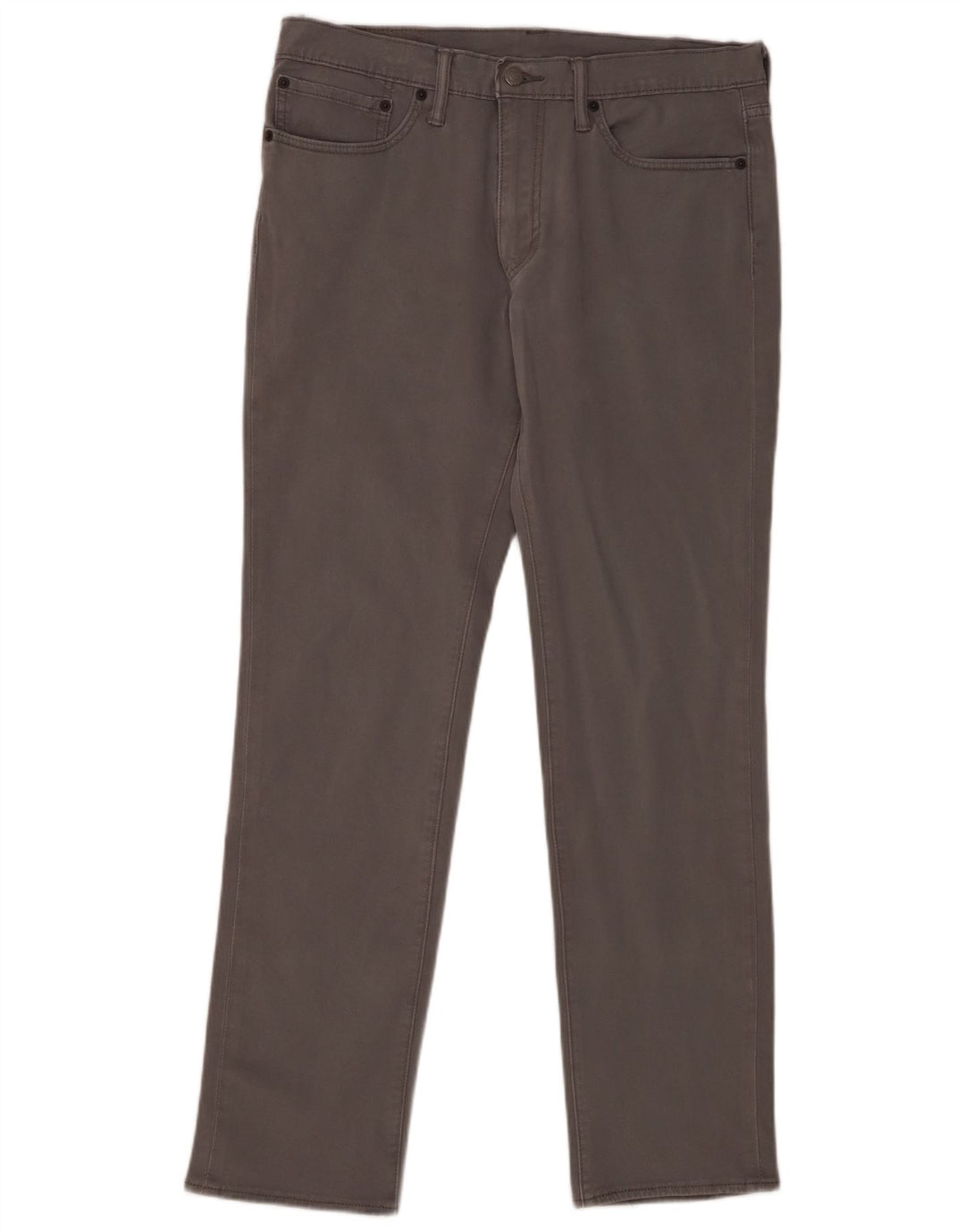 Мужские джинсы Levi's 511 Slim W34 L34 Серые хлопковые