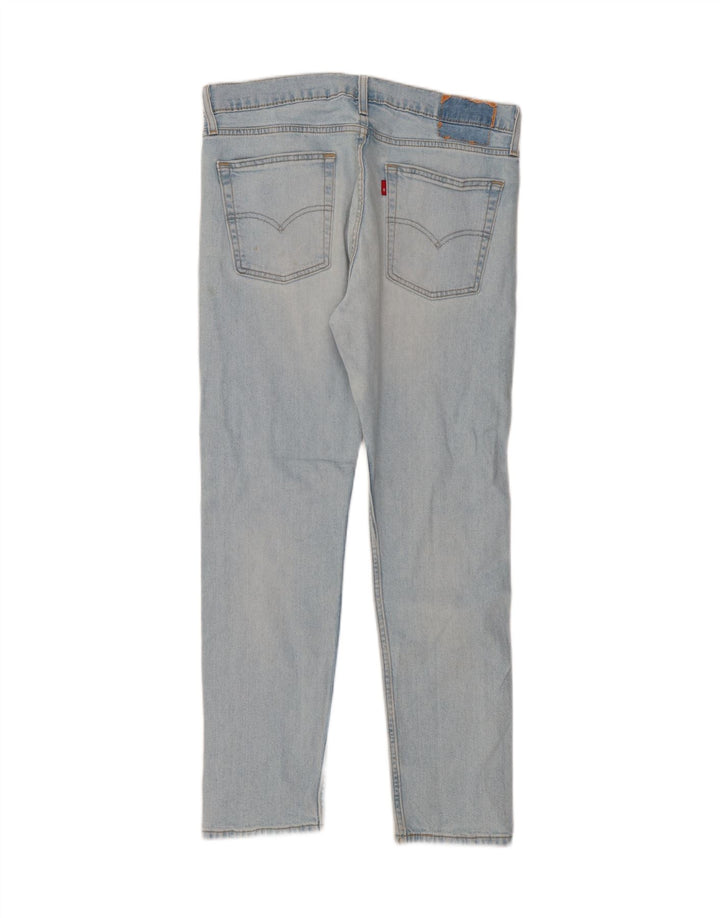 Мужские прямые джинсы Levi's W33 L30 синие, хлопок