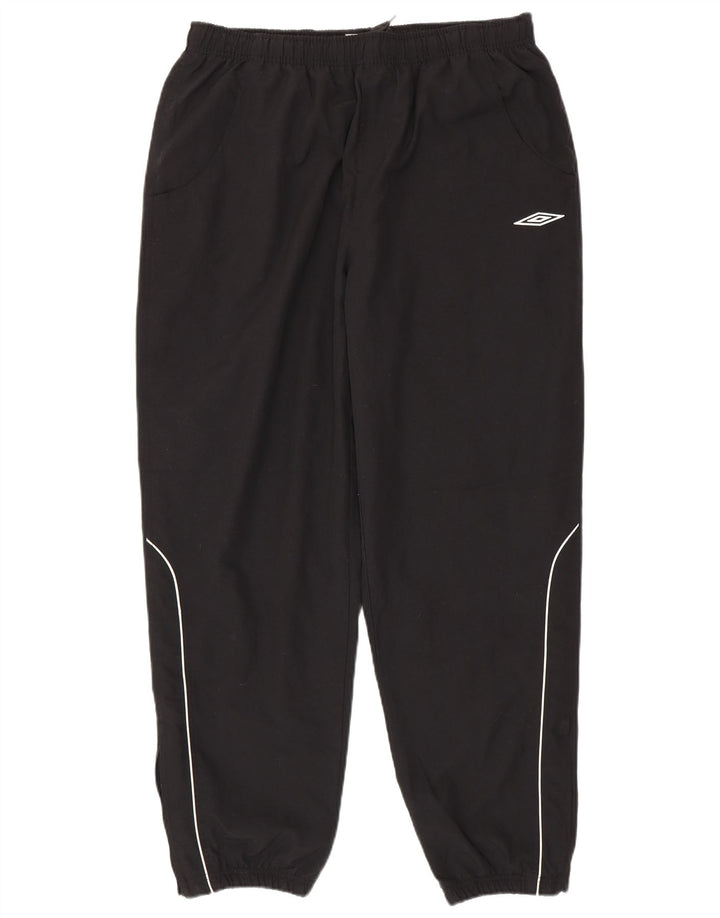 Мужские спортивные брюки Umbro, джоггеры, 2XL, черный полиэстер