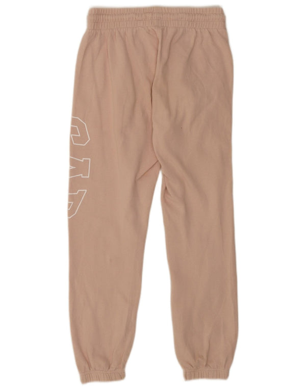 Женские спортивные брюки с графическим рисунком Gap, джоггеры UK 6 XS, розовый хлопок