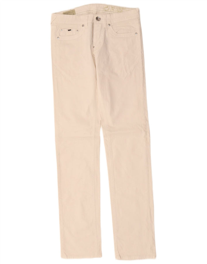 Женские узкие джинсы Gas Albert W29 L34, белый хлопок