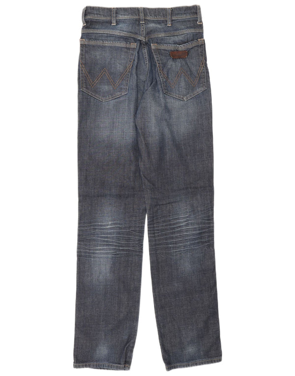 Джинсы Wrangler Mens Texas Stretch Straight W30 L34 Темно-синие хлопковые