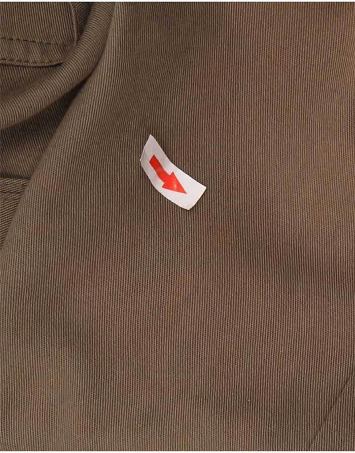 JONES NEW YORK Женский тренч UK 14, большой цвет хаки