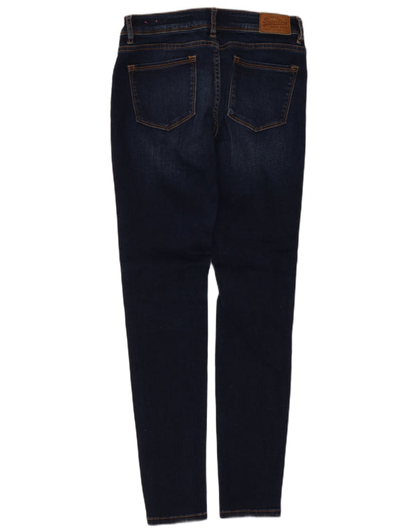 Женские джинсы-джеггинсы Superdry Alexia W27 L30, темно-синий, хлопок