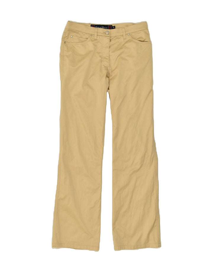 CONTE OF FLORENCE Womens Casual Trousers IT 42 Medium W30 L31  Beige | Vintage Conte of Florence | Thrift | Second-Hand Conte of Florence | Used Clothing | Messina Hembry 