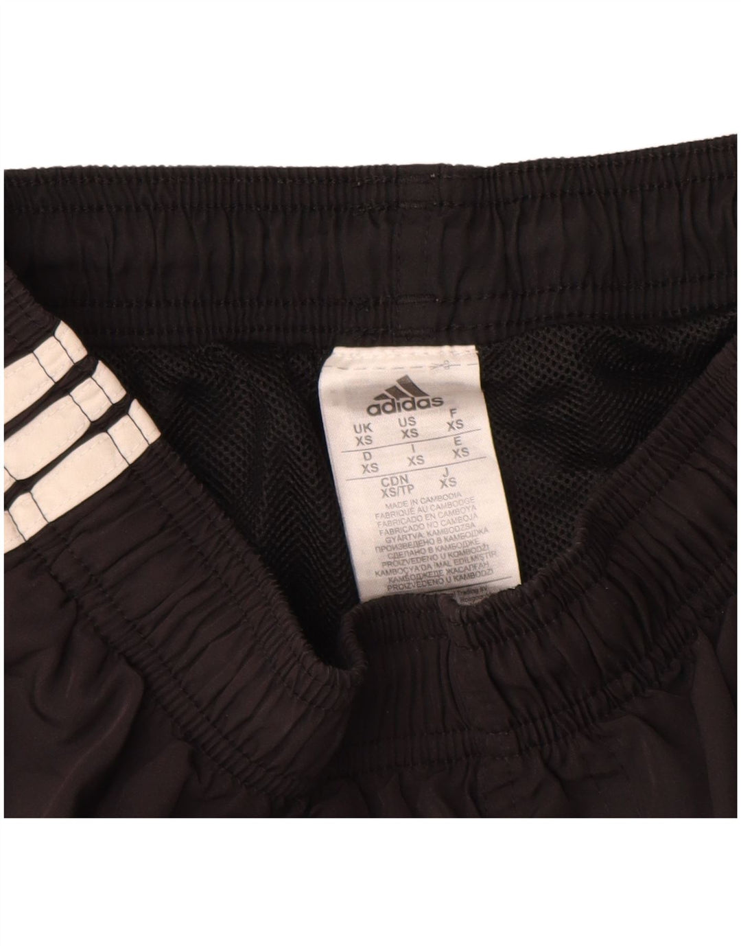 Спортивные шорты Adidas для мальчиков 5-6 лет XS, черный полиэстер