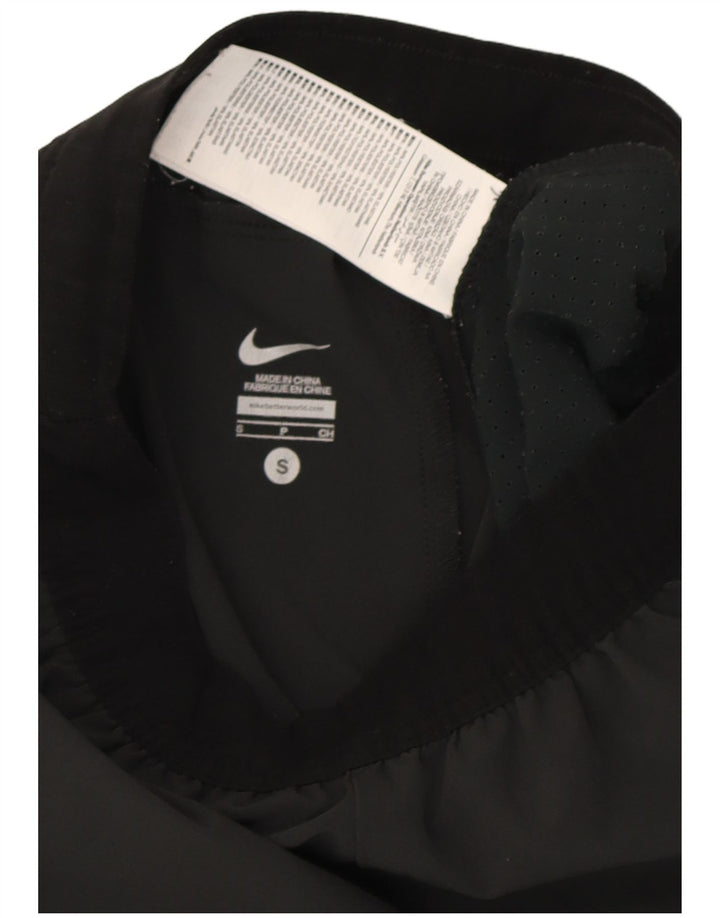 Мужские спортивные шорты Nike с графическим рисунком, маленькие черные, полиэстер с цветными блоками