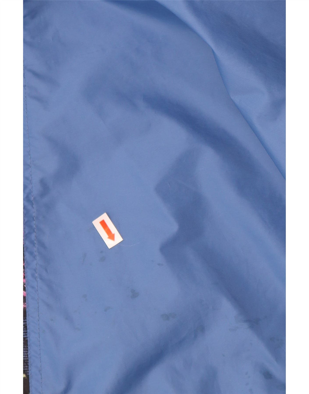 Мужская куртка-анорак ALEX ATHLETICS UK 40, большой синий полиамид с геометрическим рисунком