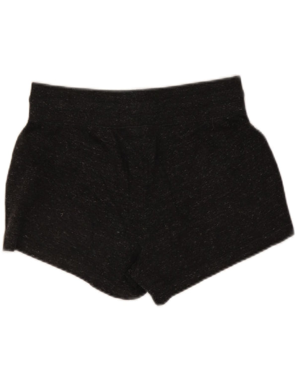 Женские спортивные шорты Nike UK 12, хлопок среднего серого цвета с крапинками