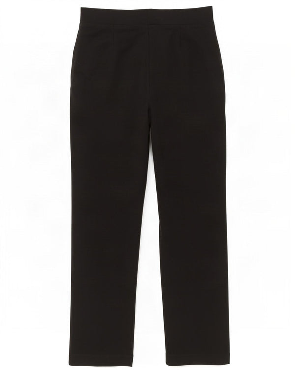 Женские повседневные зауженные брюки Marks & Spencer UK 10, маленькие W27 L29, черные