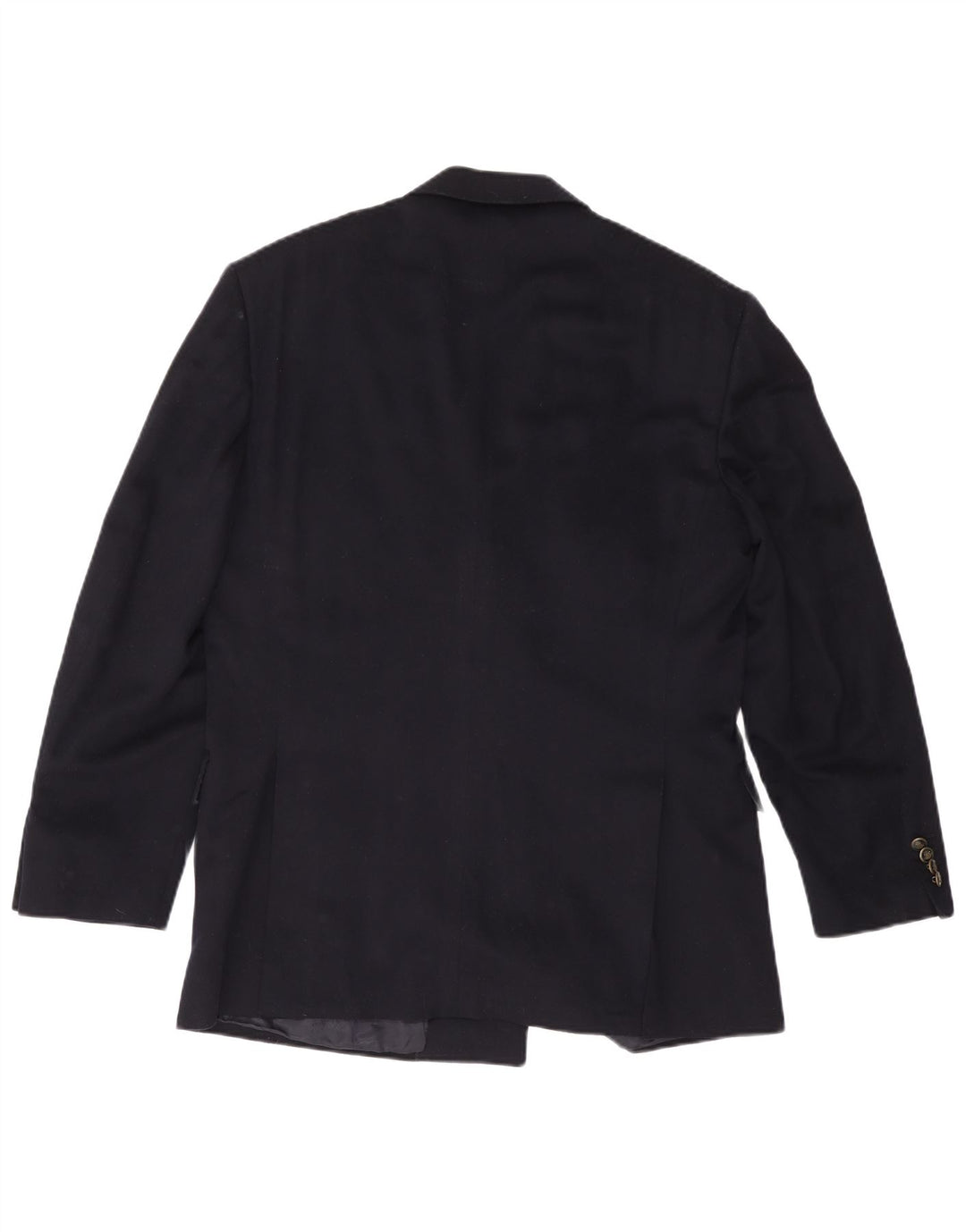 BELVEST Мужской двубортный пиджак IT 52 XL Темно-синий шерстяной