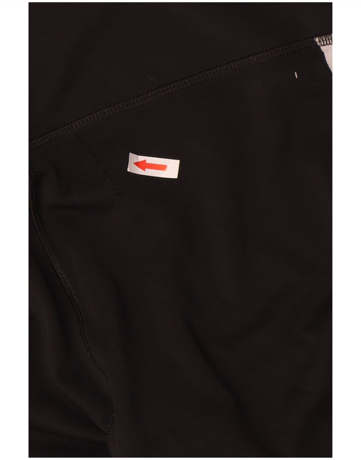 Женские леггинсы-капри Adidas Climalite UK 12/14, средние, черные