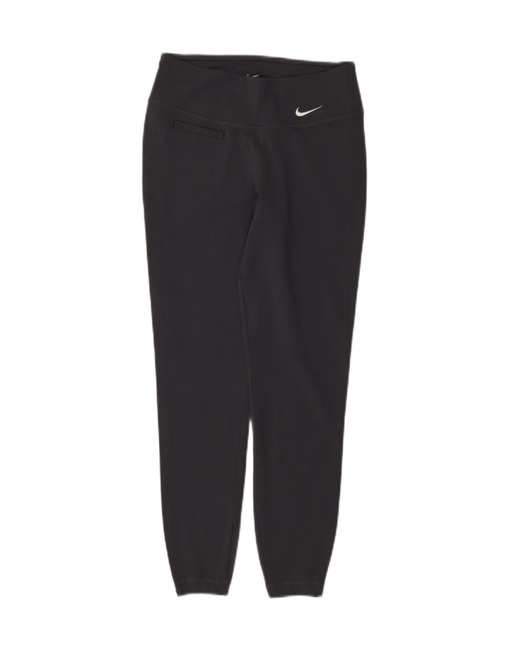 Женские леггинсы Nike Dri Fit UK 8, маленькие серые