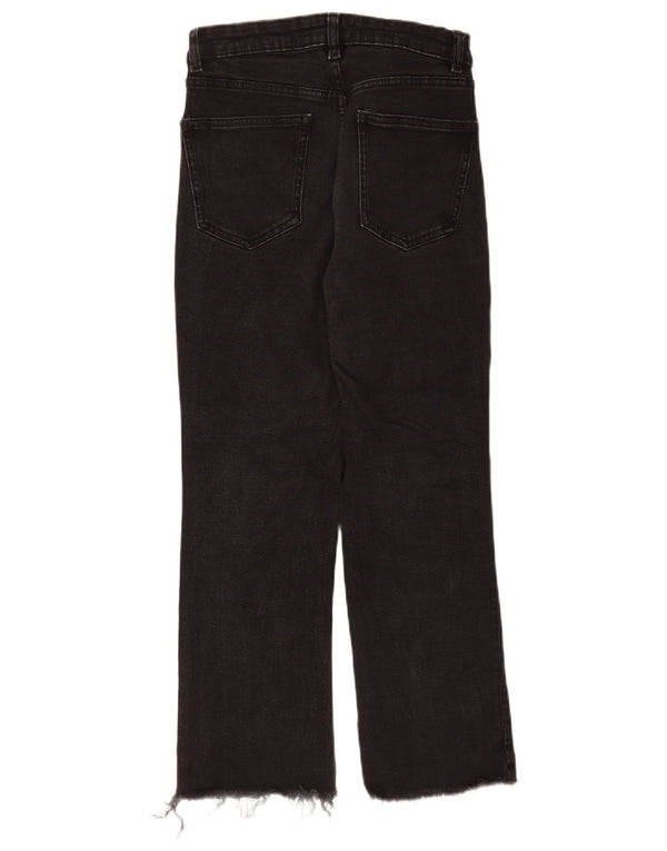 Женские прямые джинсы Zara EU 40 Medium W30 L25, черные
