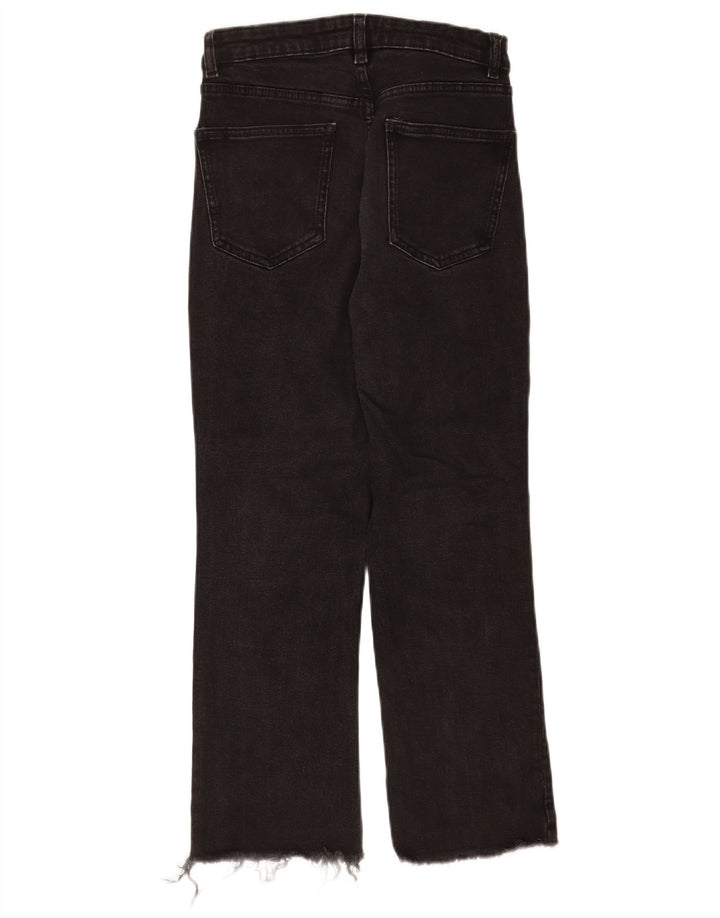 Женские прямые джинсы Zara EU 40 Medium W30 L25, черные