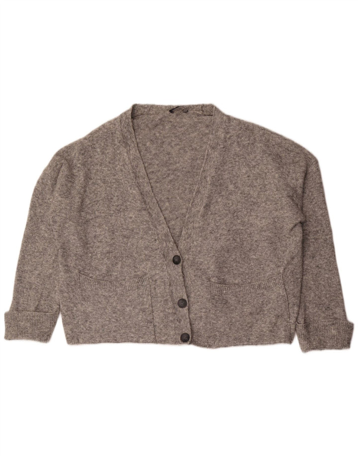 Женский свободный кардиган Marks & Spencer UK 18 XL Серый в крапинку