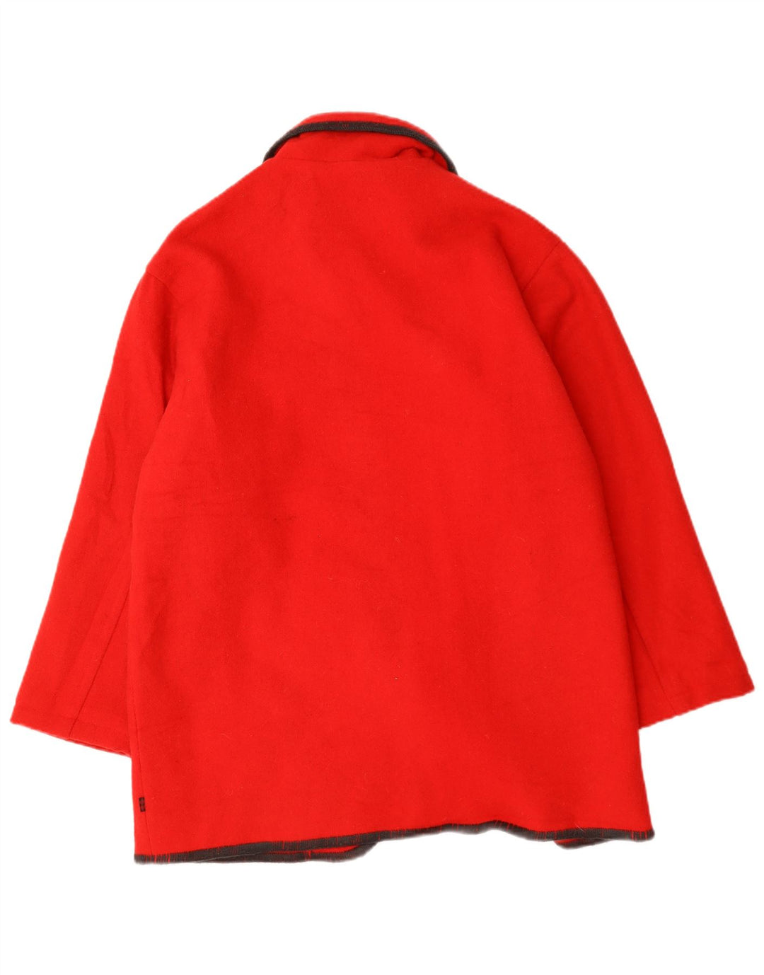 Женское пальто оверсайз Woolrich UK 14, средний красный цвет шерсти
