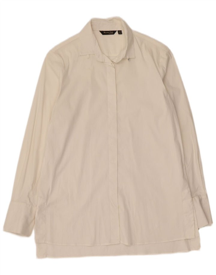 Рубашка женская MASSIMO DUTTI EU 36 XS Белая