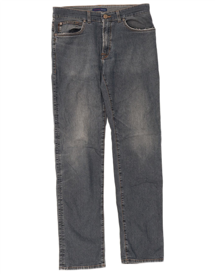 Женские прямые джинсы Trussardi W32 L32 синие