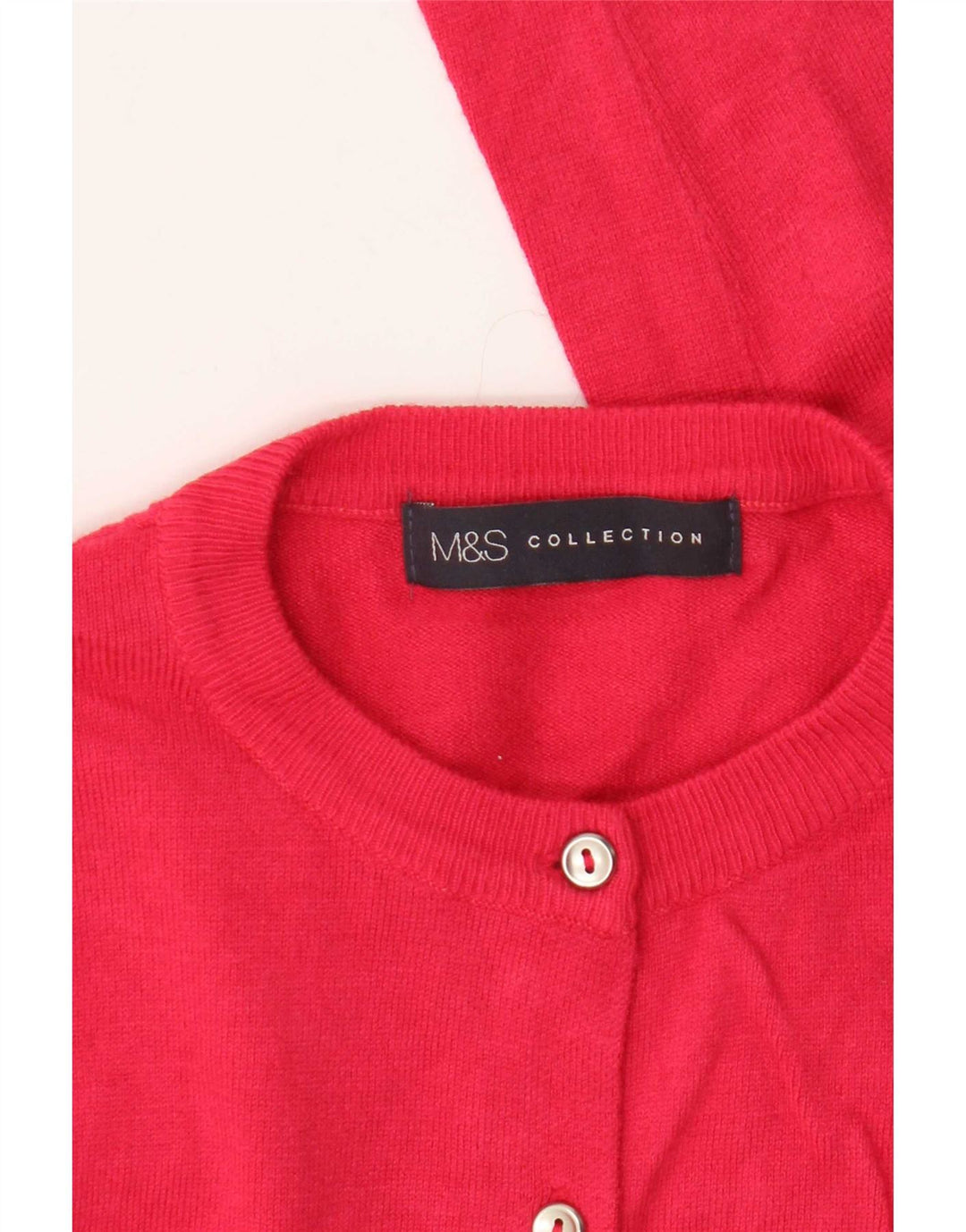 Женский кардиган-свитер Marks & Spencer UK 10, маленький розовый