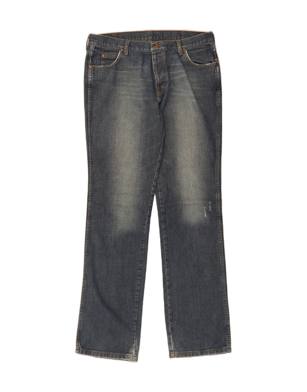 Мужские прямые джинсы WRANGLER Evolution W36 L36, синий хлопок