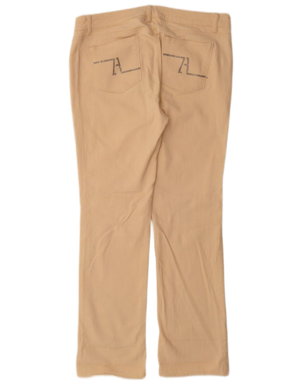 Женские джинсы Bootcut Zara EU 46 2XL W36 L31 Бежевый хлопок