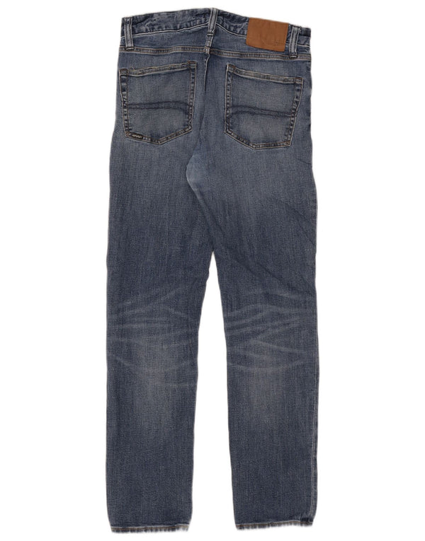 Женские потертые узкие джинсы Superdry W30 L29, синий хлопок
