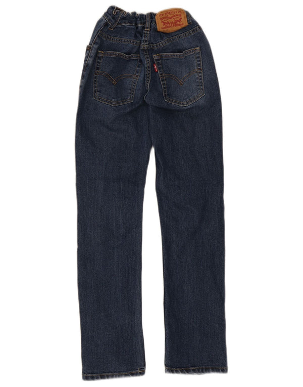 Джинсы Levi's 511 Slim для девочек 9–10 лет W22 L27, синий хлопок