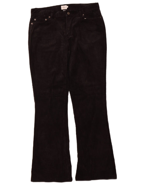 Женские вельветовые брюки Calvin Klein, размер США 13, большой размер W34 L32, черный хлопок