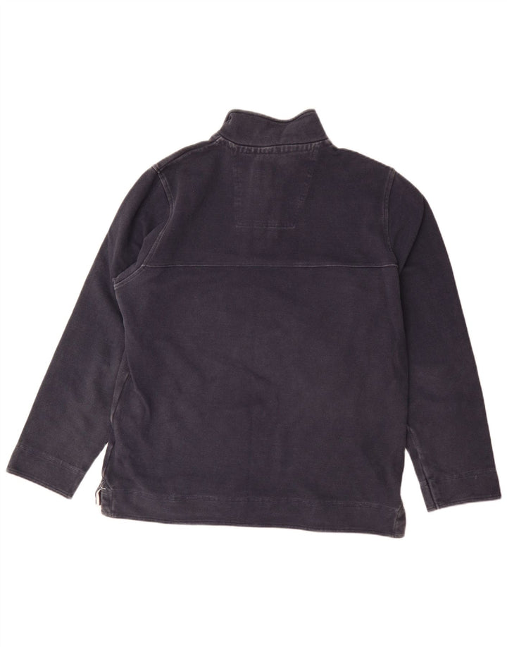 Одежда для экипажа, мужская толстовка с воротником на молнии, джемпер среднего размера, темно-синий, хлопок