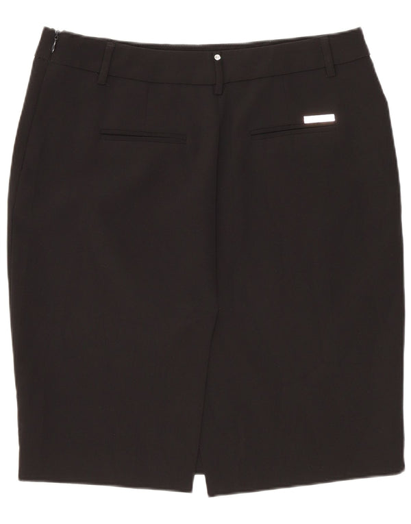 Женская юбка-карандаш Liu Jo IT 42 Medium W30, черный полиэстер