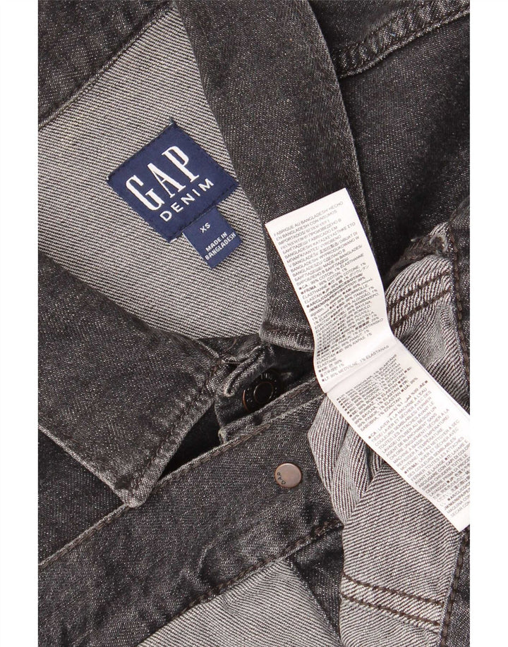 Мужская джинсовая куртка Gap UK 34 XS Серая, хлопок