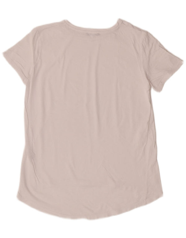 Женская футболка Zara Top UK 10, маленькая, белый хлопок