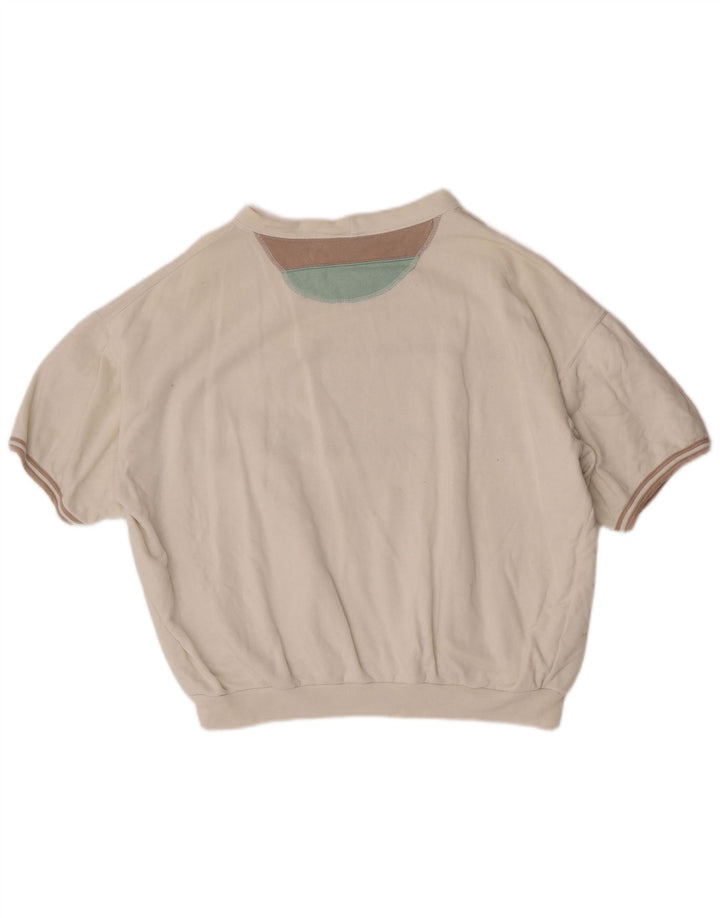 Женский джемпер оверсайз с графическим рисунком Iceberg UK 18 XL в белую полоску